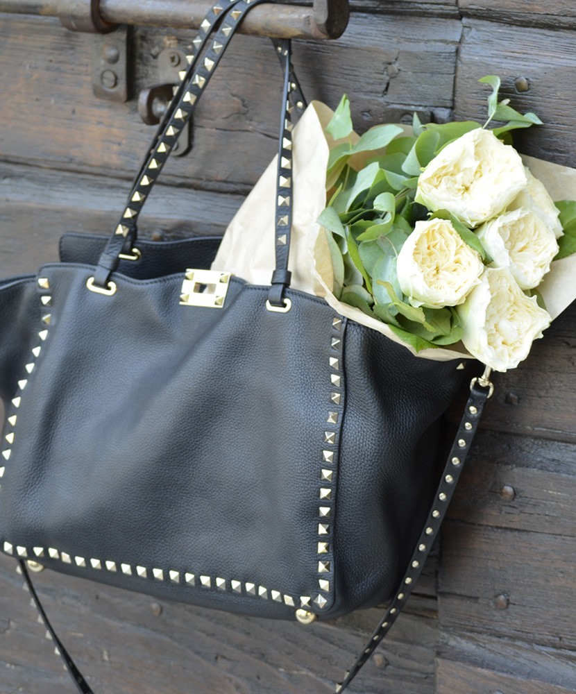 Valentino Rockstud Tote Bag