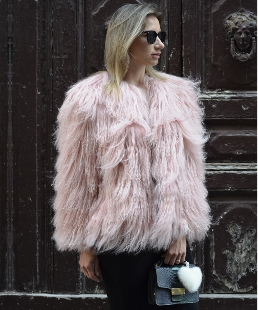 Fur Mongolian Pink