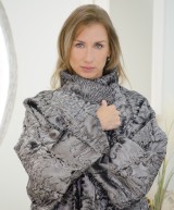 Persian Fur Grey with Kimono Sleeve