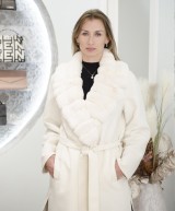 Chinchilla and Cashmere Coat