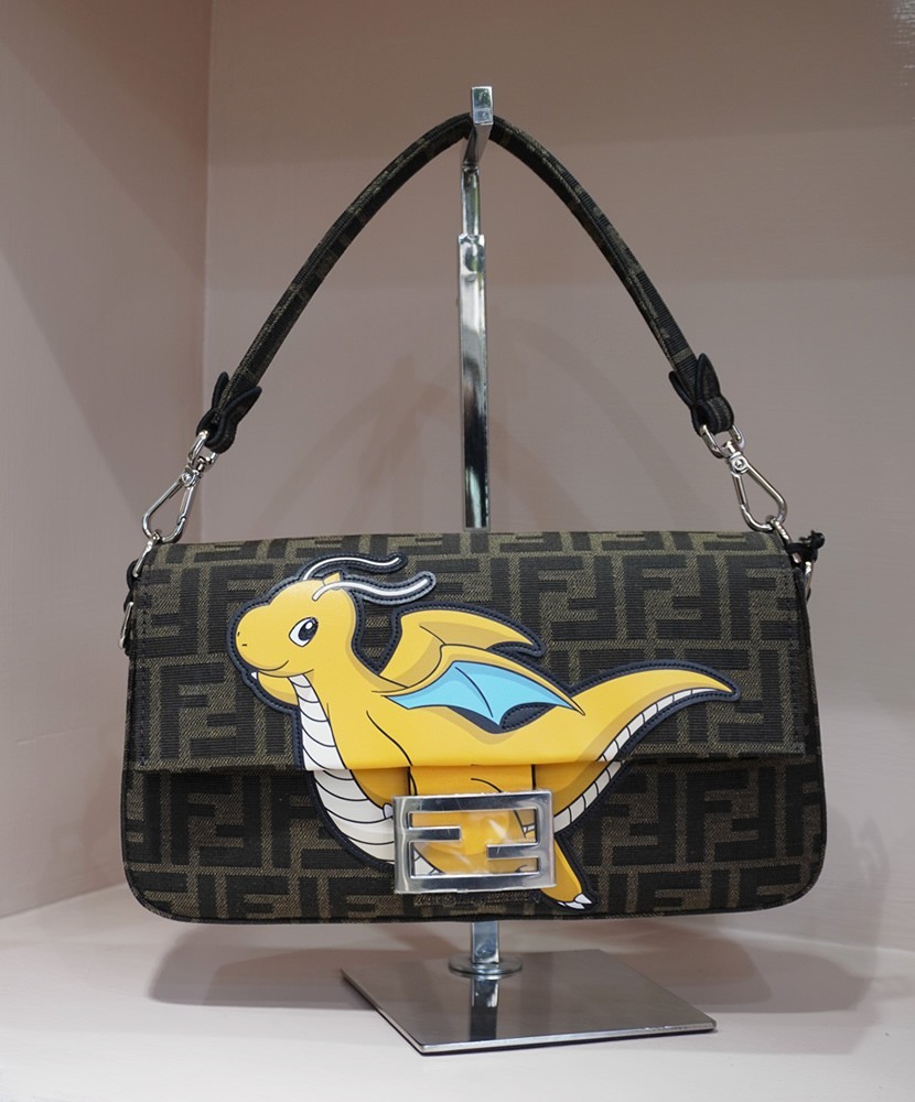 Borsa Baguette Fendi Pokemon