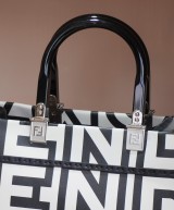 Fendi x Marc Jacobs Tote bag Sunshine in Pelle
