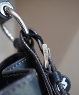 Borsa Prada Jacquard in tela con logo