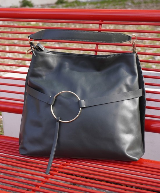Gianni Chiarini Mabel black leather bag, Marianna Boutique