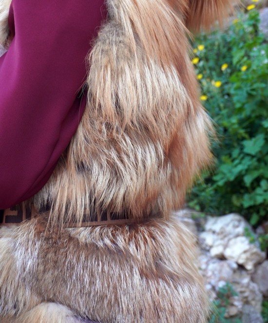 Gold Island Fox Fur Vest