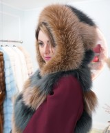 Fox Fur Vest with Hood – Marianna Boutique Tivoli