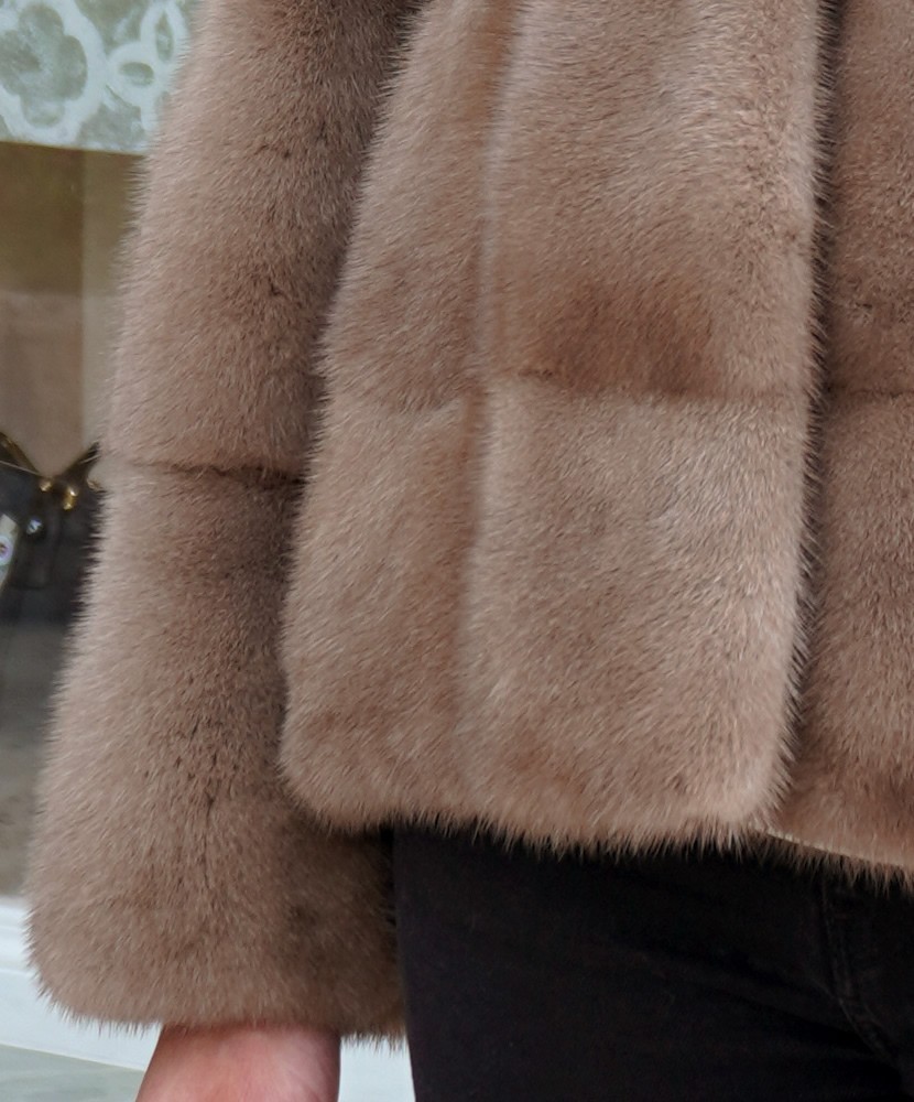 Brown Mink Fur Coat