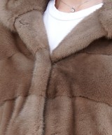 Brown Mink Fur Coat