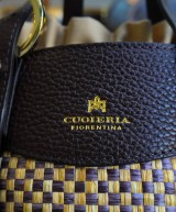 Amber Chocolate Bucket by Cuoieria Fiorentina